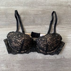 BNWT Lot of 3 Black Lace Bras